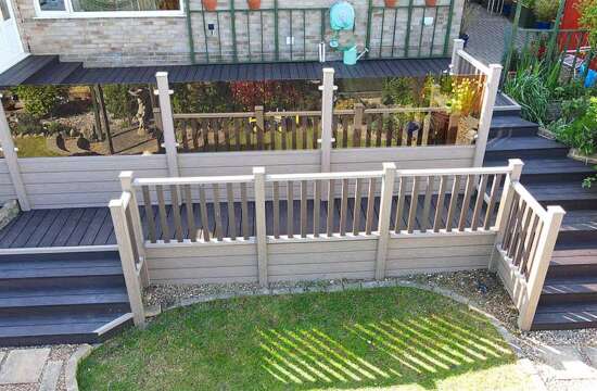 Multideck Holiday Park Caravan Decking